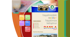 Desktop Screenshot of damlaboya.com