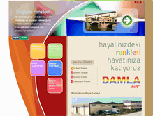 Tablet Screenshot of damlaboya.com